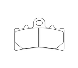 Plaquettes de frein CL BRAKES route métal fritté - 1233XBK5 - 1048278