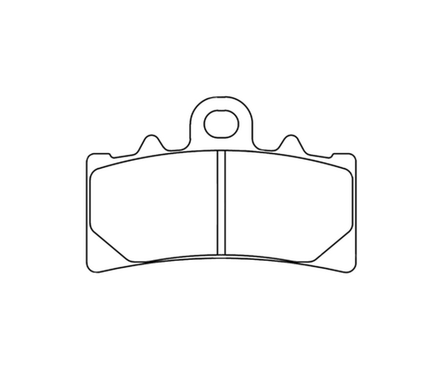 Plaquettes de frein CL BRAKES route métal fritté - 1233XBK5