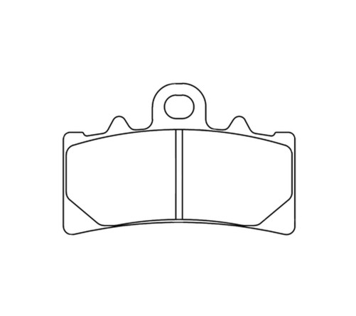 Plaquettes de frein CL BRAKES route métal fritté - 1233XBK5 - 1048278