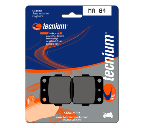 Plaquettes de frein TECNIUM route organique - MA84 - 1022553