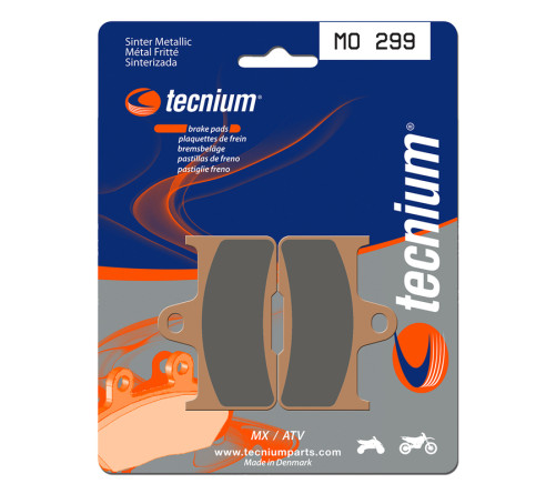 Plaquettes de frein TECNIUM MX/Quad métal fritté - MO299 - 1022877