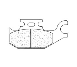 Plaquettes de frein CL BRAKES Quad métal fritté - 2923ATV1 - 1035062