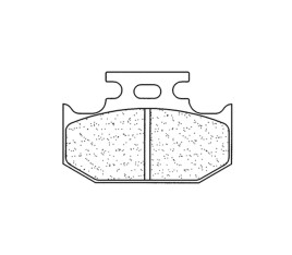 Plaquettes de frein CL BRAKES Quad métal fritté - 2923ATV1