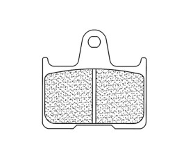 Plaquettes de frein CL BRAKES Route métal fritté - 2813RX3 - 1035043