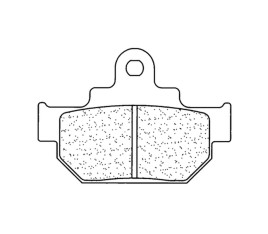 Plaquettes de frein CL BRAKES route métal fritté - 2386A3+ - 1034944