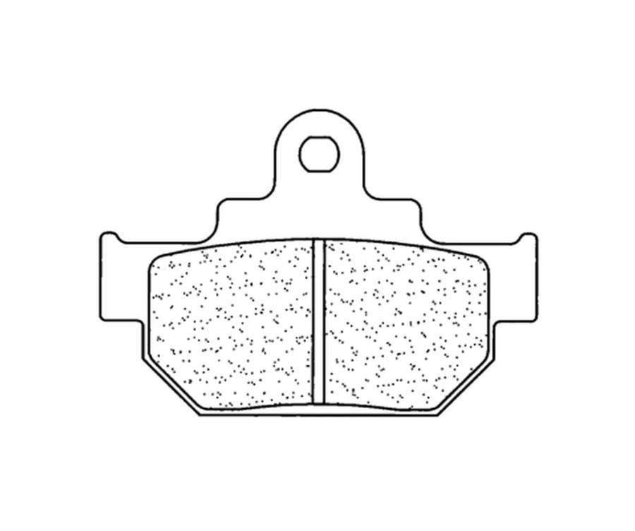 Plaquettes de frein CL BRAKES route métal fritté - 2386A3+