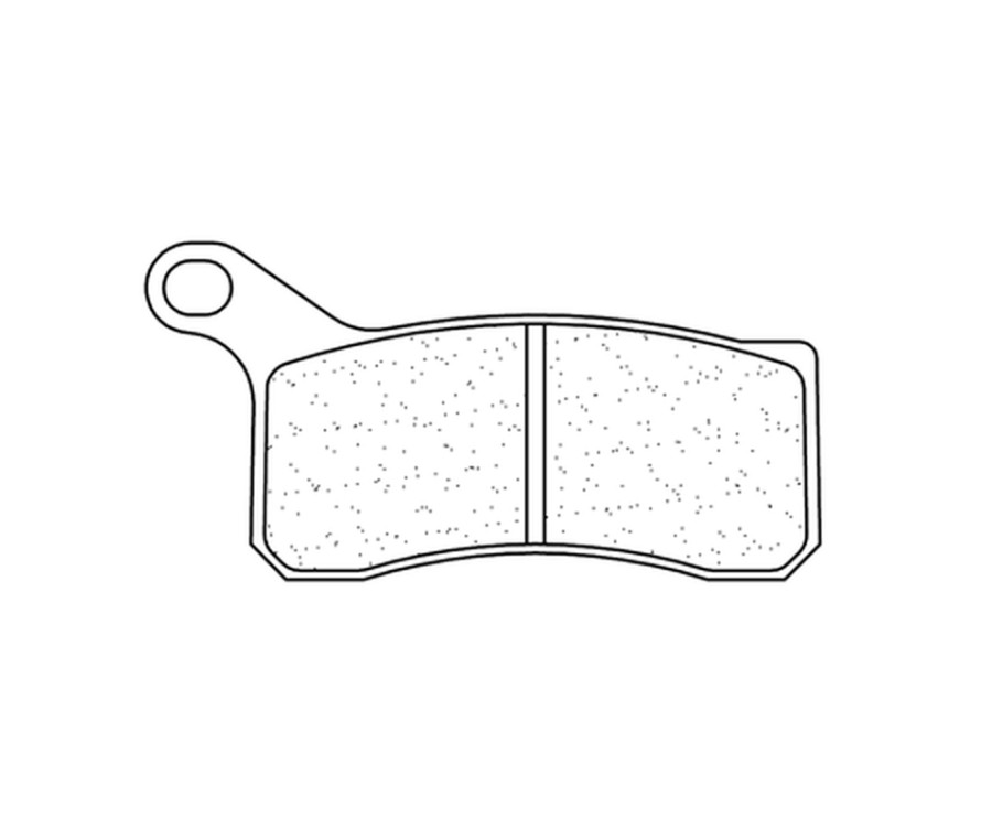 Plaquettes de frein CL BRAKES Quad métal fritté - 1204ATV1