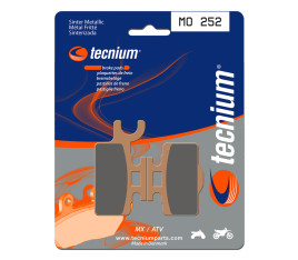 Plaquettes de frein TECNIUM MX/Quad métal fritté - MO252 - 1022862