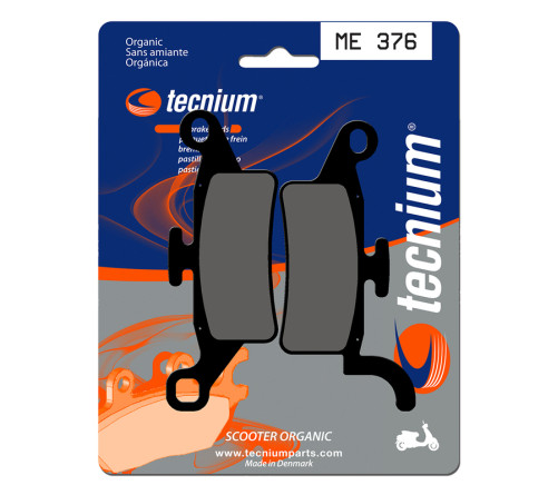 Plaquettes de frein TECNIUM Scooter organique - ME376 - 1022694