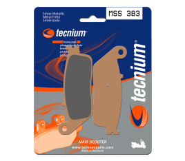 Plaquettes de frein TECNIUM Maxi Scooter métal fritté - MSS383 - 1023224