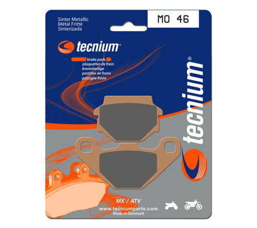 Plaquettes de frein TECNIUM MX/Quad métal fritté - MO44 - 1022912