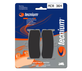 Plaquettes de frein TECNIUM Racing métal fritté carbone - MCR364 - 1022600