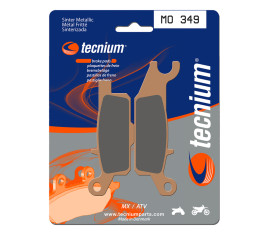 Plaquettes de frein TECNIUM MX/Quad métal fritté - MO349 - 1022890