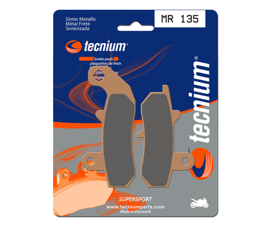 Plaquettes de frein TECNIUM Performance métal fritté - MR135