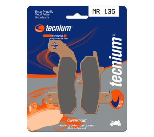 Plaquettes de frein TECNIUM Performance métal fritté - MR135 - 1023040