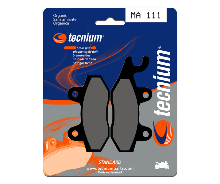 Plaquettes de frein TECNIUM route organique - MA111