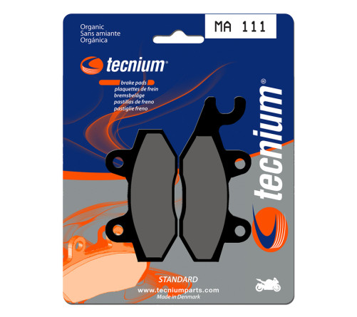 Plaquettes de frein TECNIUM route organique - MA111 - 1022334