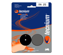 Plaquettes de frein TECNIUM route organique - MA25 - 1022441