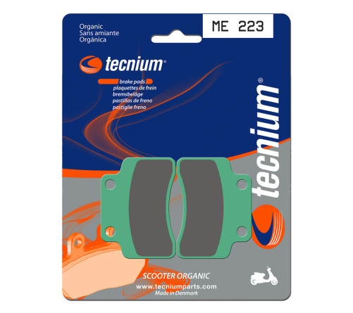 Plaquettes de frein TECNIUM Scooter organique - ME223 - 1022643