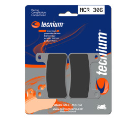 Plaquettes de frein TECNIUM Racing métal fritté carbone - MCR306 - 1022592