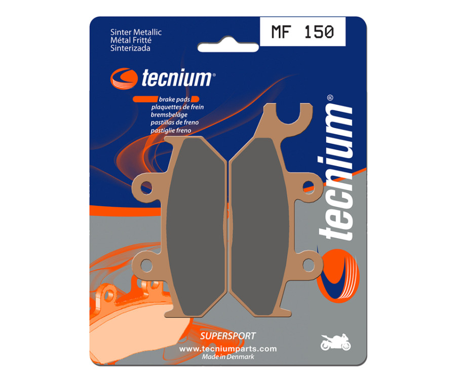 Plaquettes de frein TECNIUM Performance métal fritté - MF150