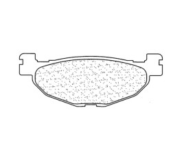 Plaquettes de frein CL BRAKES Maxi Scooter métal fritté - 3075MSC - 1035163