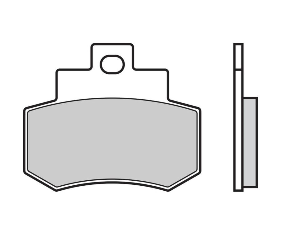 Plaquettes de frein BREMBO Scooter carbone céramique - 07051