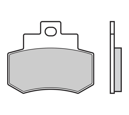 Plaquettes de frein BREMBO Scooter carbone céramique - 07051