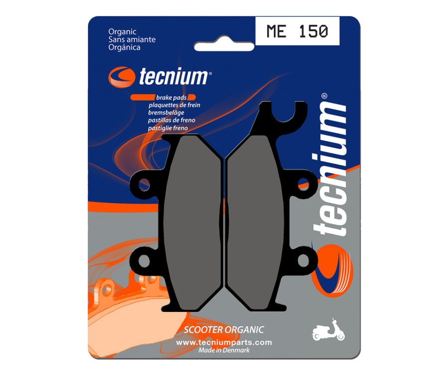 Plaquettes de frein TECNIUM Scooter organique - ME150