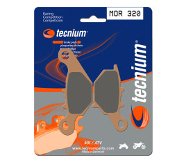 Plaquettes de frein TECNIUM Racing MX/Quad métal fritté - MOR320 - 1022986