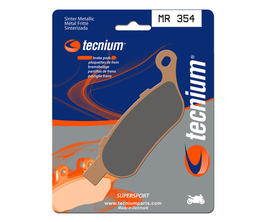 Plaquettes de frein TECNIUM Performance métal fritté - MR354