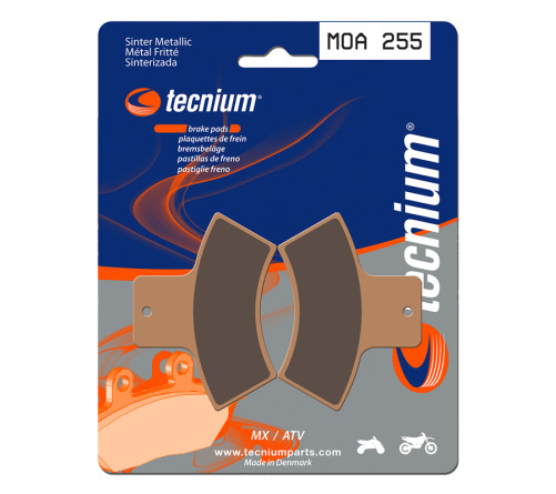 Plaquettes de frein TECNIUM MX/Quad métal fritté - MOA255 - 1022930