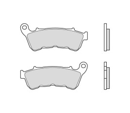 Plaquettes de frein BREMBO route métal fritté - 07HD22SA