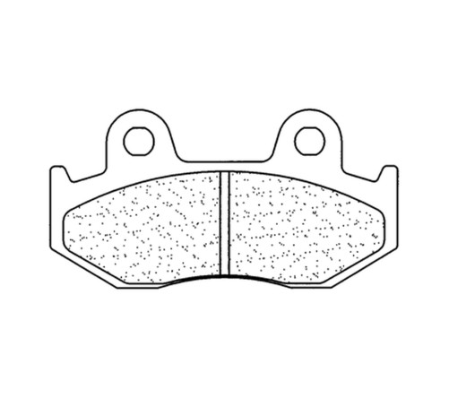 Plaquettes de frein CL BRAKES Quad métal fritté - 1164ATV1