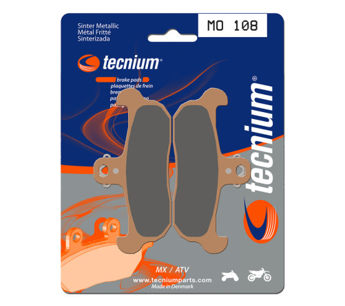 Plaquettes de frein TECNIUM MX/Quad métal fritté - MO108 - 1022839