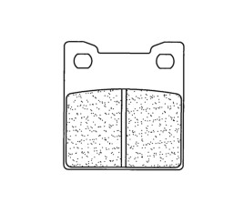 Plaquettes de frein CL BRAKES Route métal fritté - 2390RX3 - 1034954