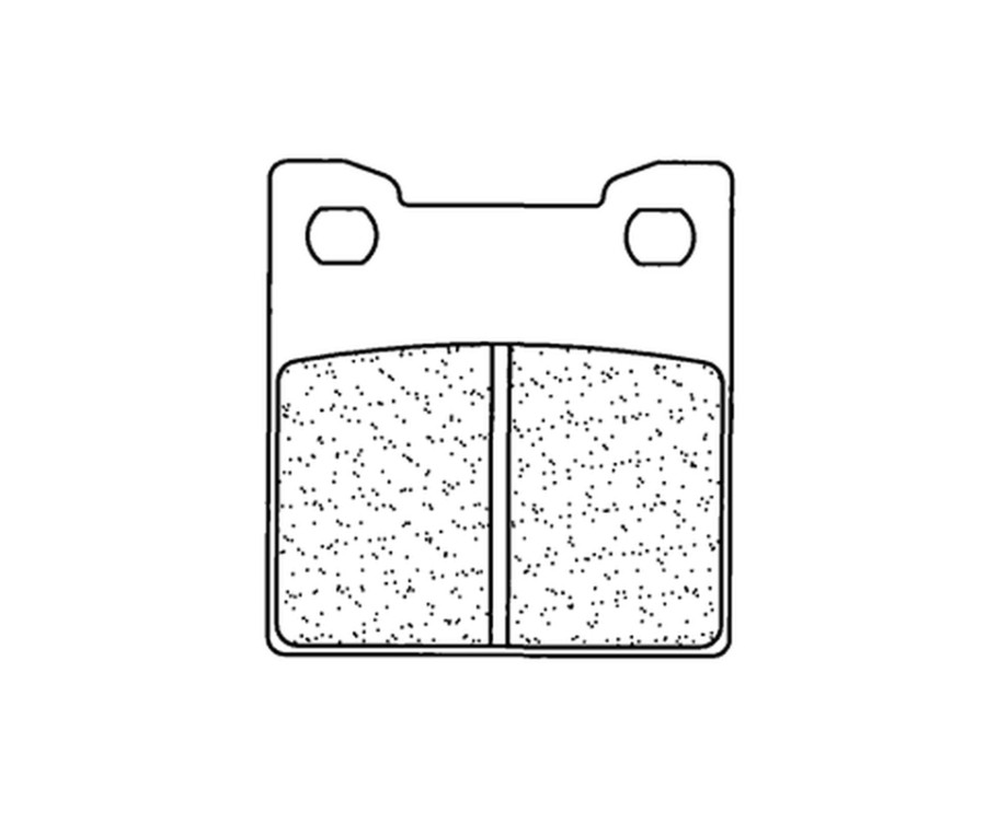 Plaquettes de frein CL BRAKES Route métal fritté - 2390RX3