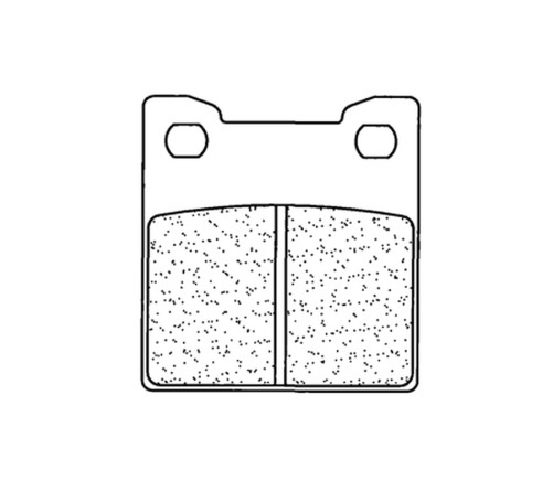 Plaquettes de frein CL BRAKES Route métal fritté - 2390RX3 - 1034954