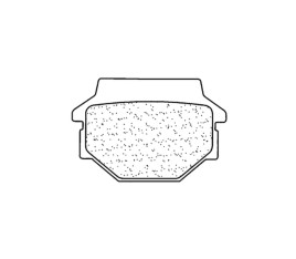 Plaquettes de frein CL BRAKES Scooter métal fritté - 3012SC