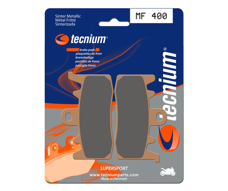 Plaquettes de frein TECNIUM Performance métal fritté - MF400