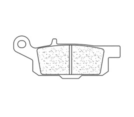 Plaquettes de frein CL BRAKES Quad métal fritté - 1194ATV1