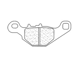 Plaquettes de frein CL BRAKES Off-Road métal fritté - 1152X59 - 1034720