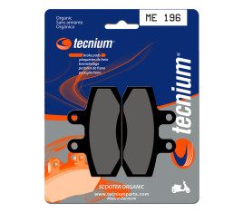 Plaquettes de frein TECNIUM Scooter organique - ME196 - 1022633