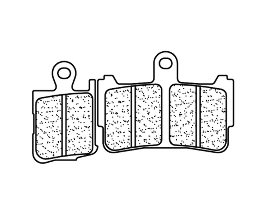 Plaquettes de frein CL BRAKES route métal fritté - 1216XBK5