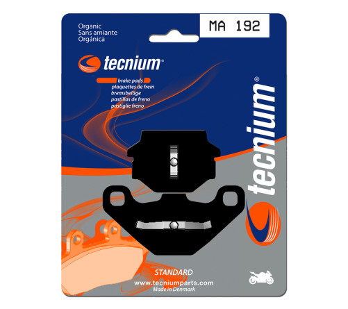 Plaquettes de frein TECNIUM route organique - MA192 - 1022409