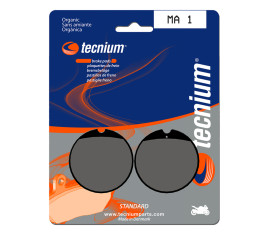 Plaquettes de frein TECNIUM route organique - MA1 - 1022323