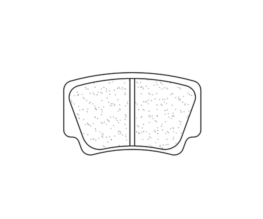 Plaquettes de frein CL BRAKES Quad métal fritté - 1205ATV1