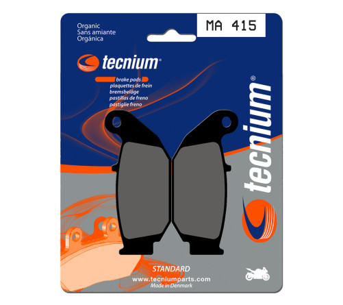 Plaquettes de frein TECNIUM route organique - MA415 - 1022508