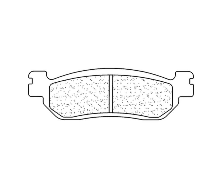 Plaquettes de frein CL BRAKES route métal fritté - 2828S4