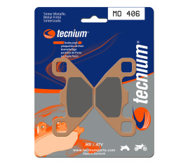 Plaquettes de frein TECNIUM MX/Quad métal fritté - MO406 - 1022905